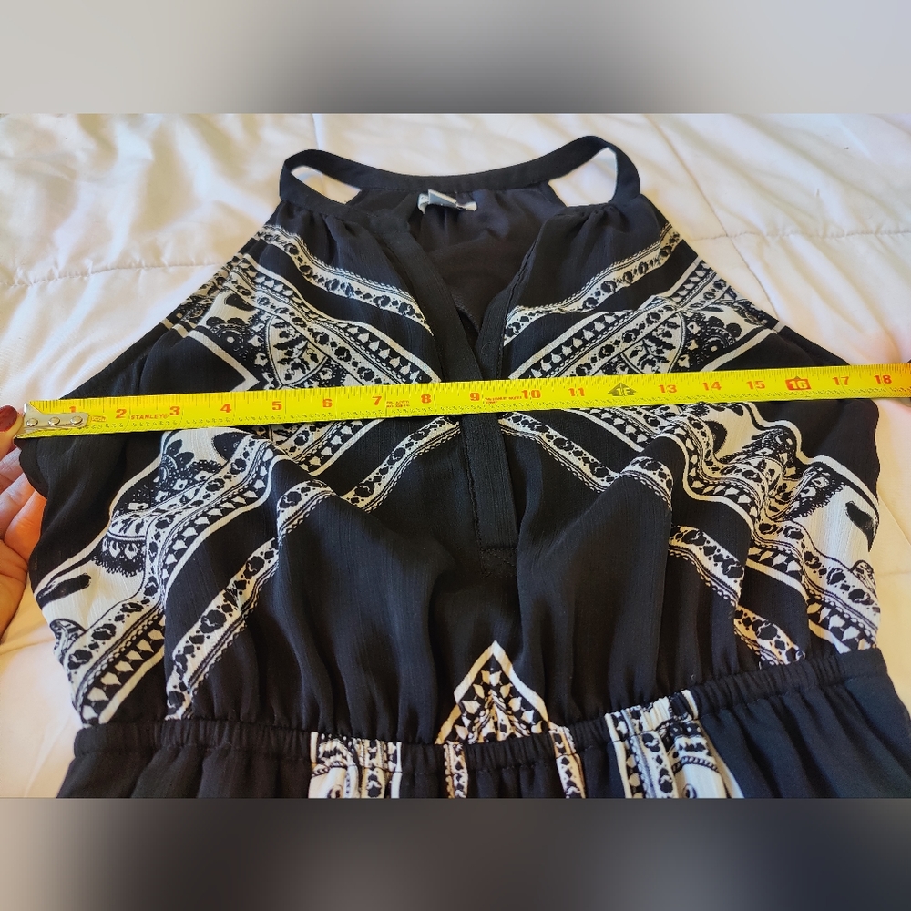 Old Navy Black and White Print sleeveless dress π€π€π€(S/P)π€π€π€ - Picture 8 of 16